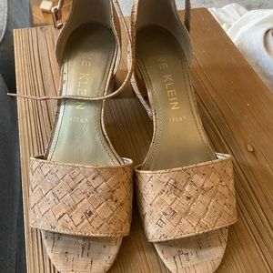 Anne Klein cork heel ( heel height is 3”)